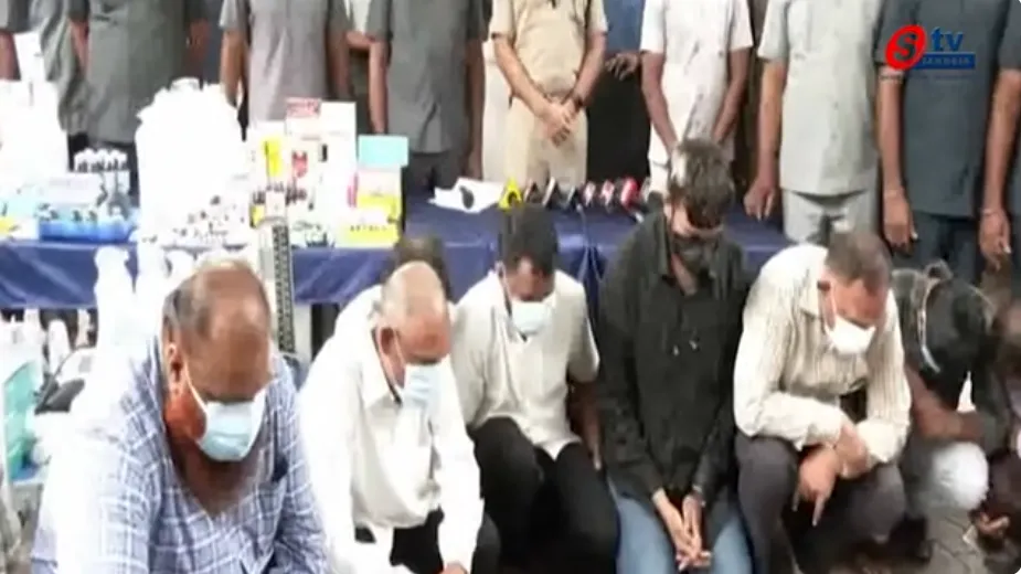 Hyderabad Task Force police have busted a major fake doctor racket